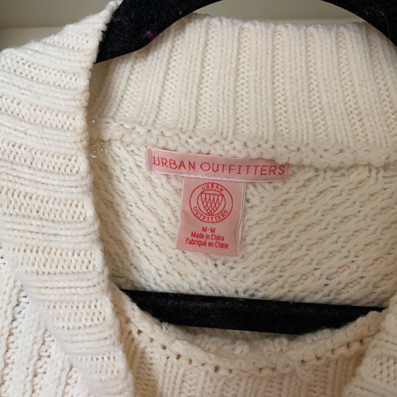 Urban Outfitters Patterned Cream sweater - Picture 3 of 3